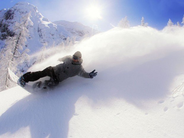 "Mont Tremblant snowboarding"