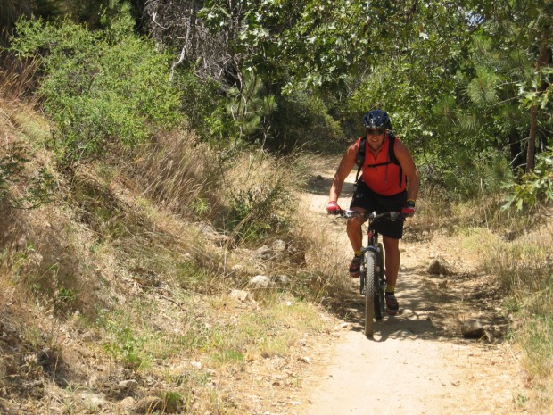 "Mountain Biking at Big Bear"