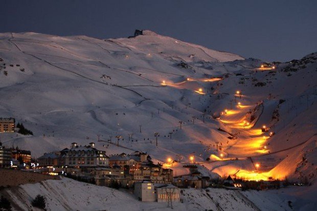 "Sierra Nevada at Night"