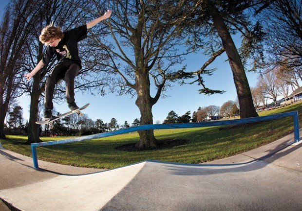 "Skateboarder at Templeton Domain"