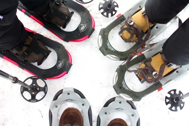 "Snowshoeing White-Road-Sno-Park"