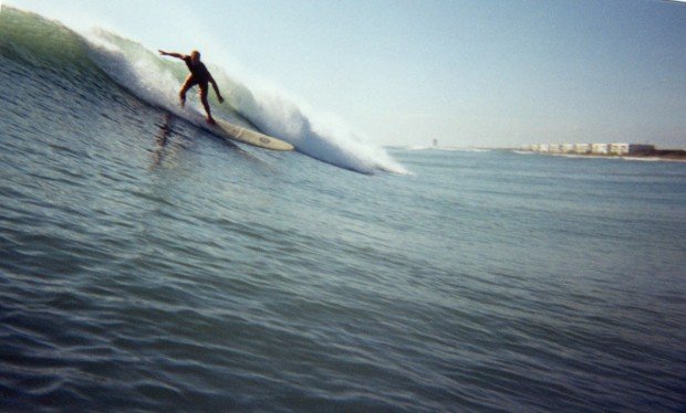 "Surfing at Pelican State Beach"