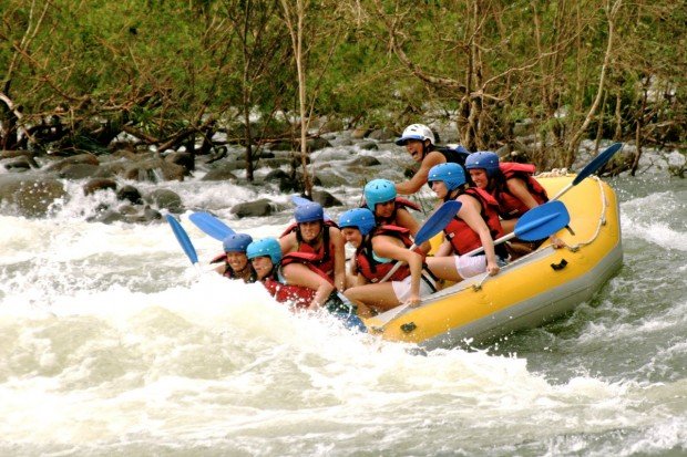 "White Water Rafting at Yosemite National Park"