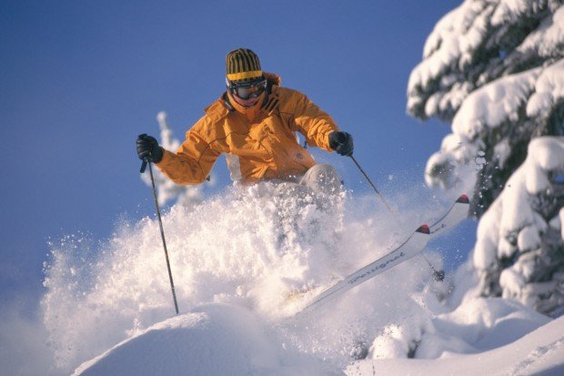 "Alpine Skiing at Bear Valley"