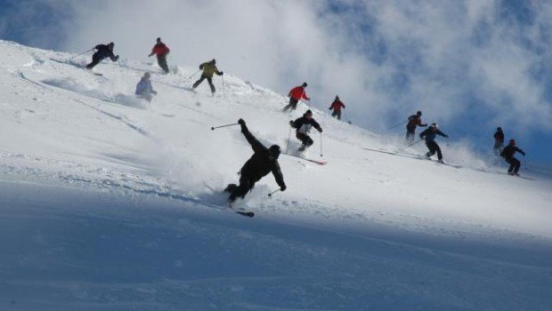 "Alpine Skiing at Broken River"