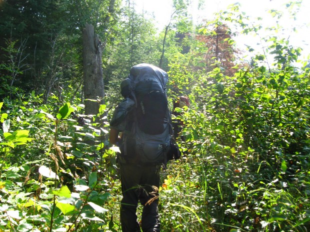 "Backpacking at Duck Lake"