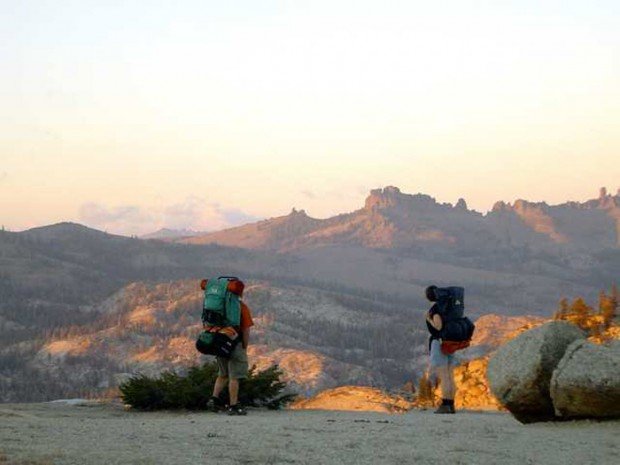 "Backpacking at Powell Lake"