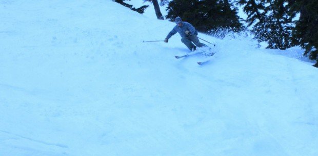 "Alpine Skiing at Badger Pass"