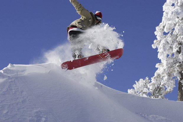 "Big Bear Ski Resort Snowboarding"