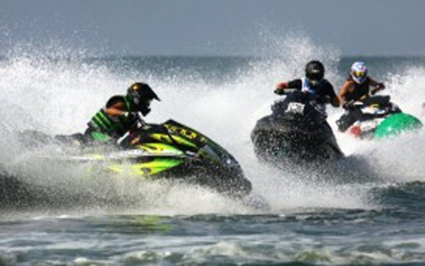 "Big Lagoon Jet Skiing"