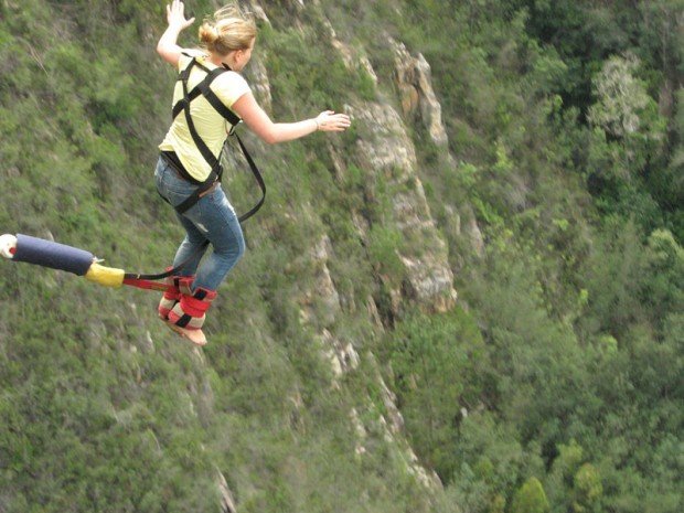 "Bloukrans Bridge Tsitsikamma Bungee Jumping"