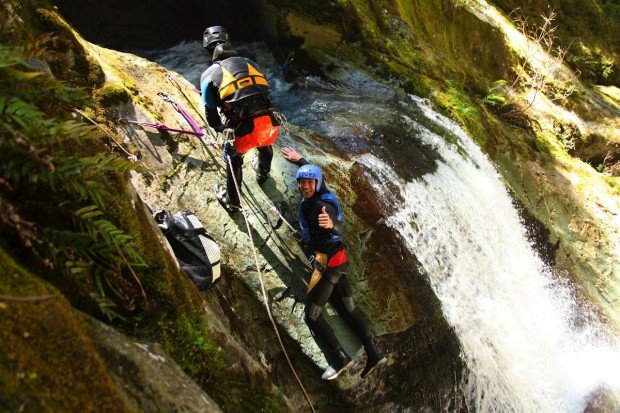 "Canyoning at Queenstown"