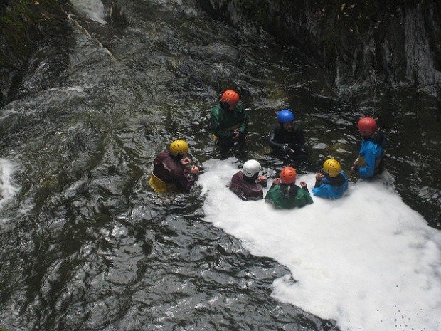 "Canyoning in Niger Stream, Wanaka"