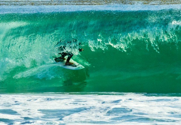 "Carmel River State Beach Surfing"