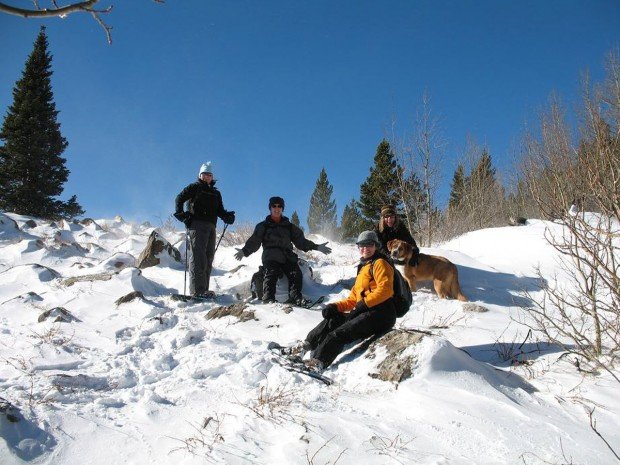 "Ceran St. Vrain SnowShoeing"