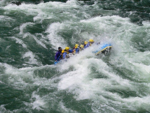 "Clackamas River, Rafting"