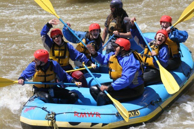 "Clear Creek White Water Rafting"