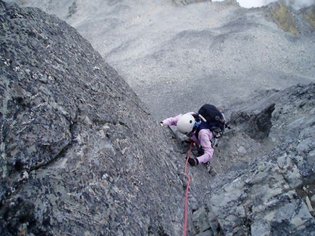 "Climbing at The Remarkables"