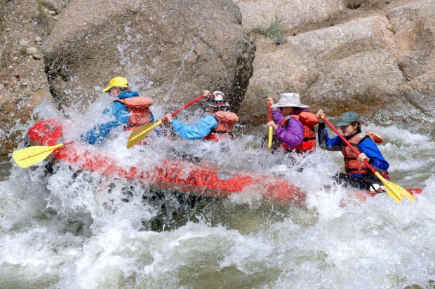 "Colorado River White Water Rafting"