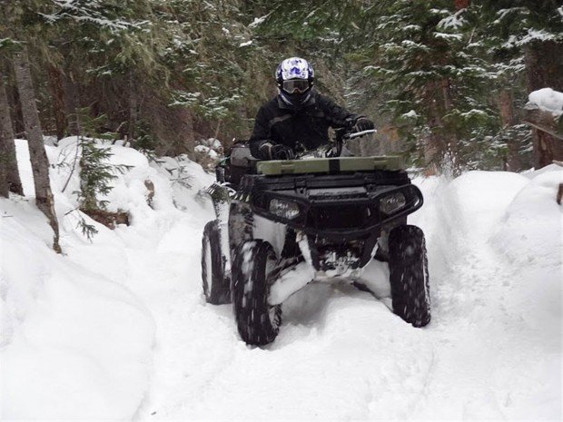 "Coney Flats Quad Biking"