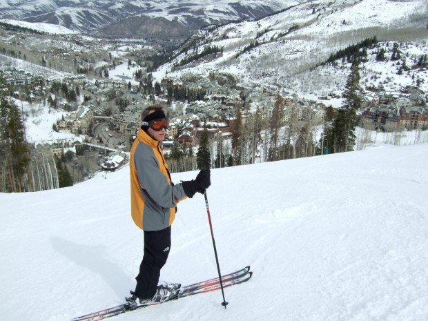 "Cross Country Skier at Eldora Mountain Resort"