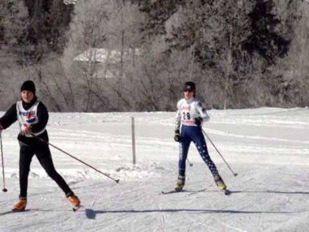 "Cross Country Skiing at Coney Flats"