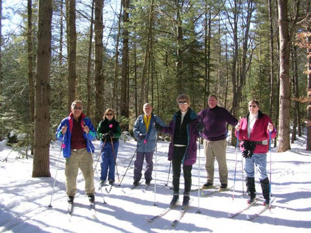 "Cross Country Skiing at Jamestown"