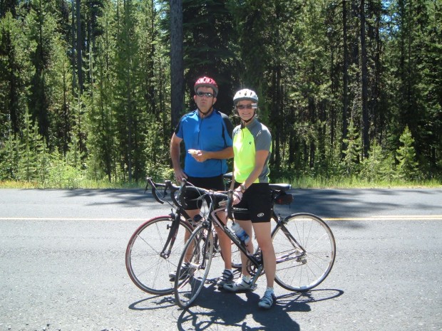 "Cycling Eagle Creek Road"