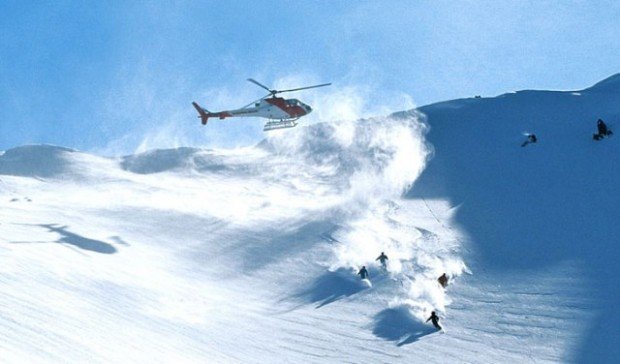 "Heli-Skiing in the Back-country of Glenorchy"