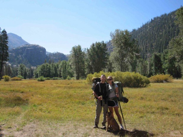 "Hikers at Kennedy Meadows"