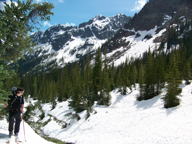 "Mountain Climbing Cardinal Peak"