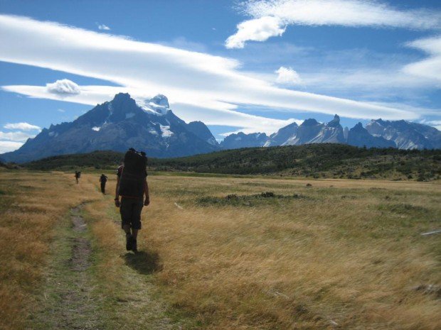 "Hiking Las Torres Circuit Trail"