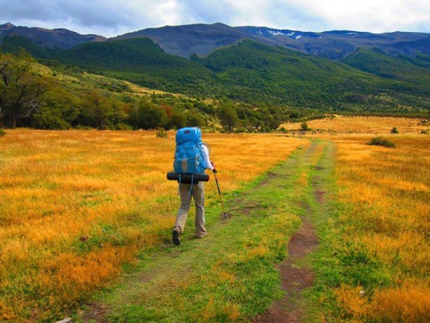 "Hiking The Paine Cirquit Trail"