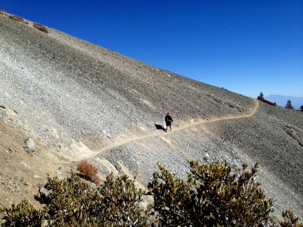 "Hiking at Mount Baldy"