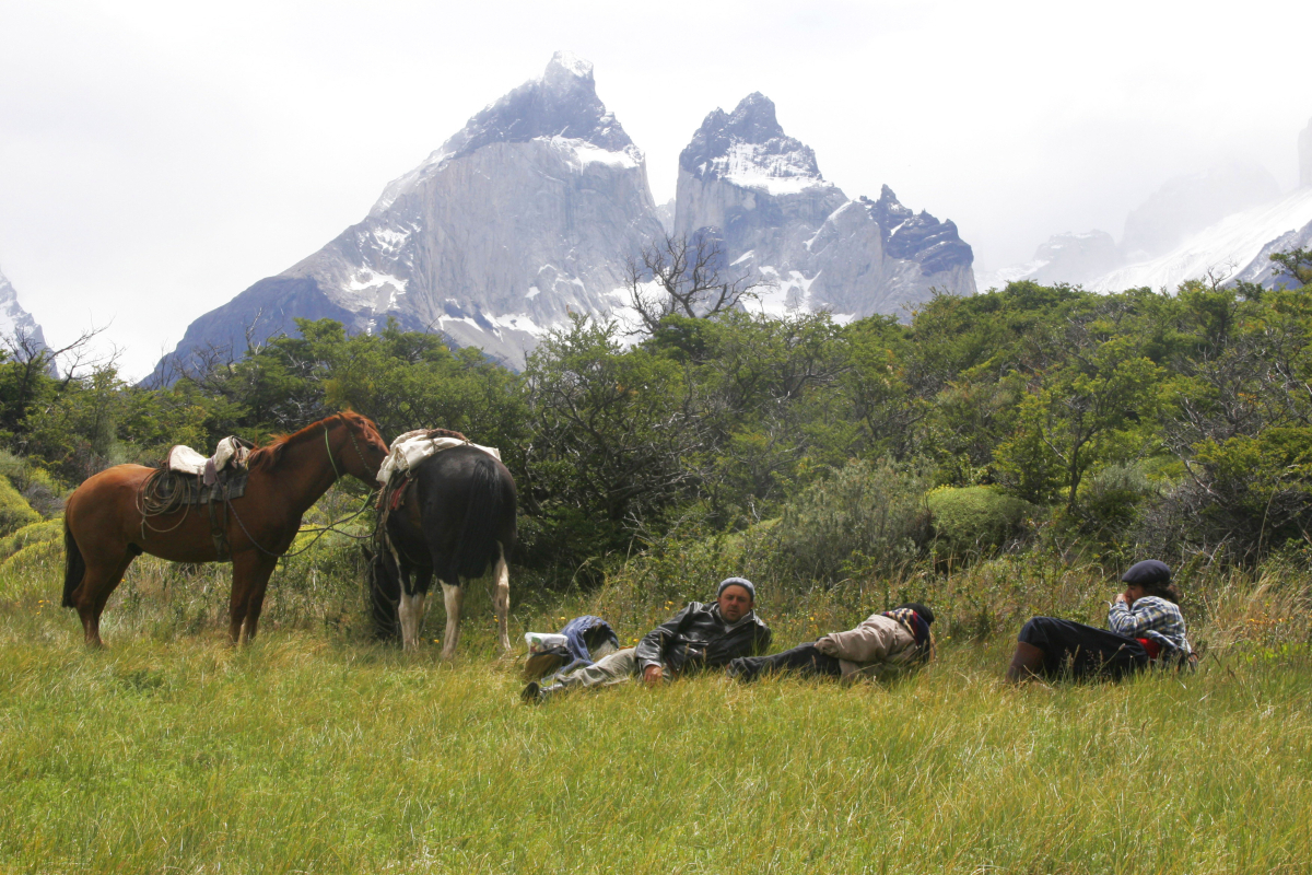 Horseback Riding Glacier Ride Torres del Paine Magallanes Chile
