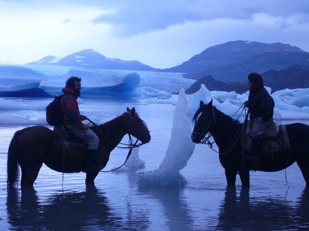 "Horse Riding Tyndall Glacier Viewpoint Ride"