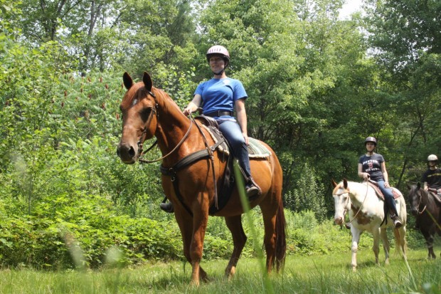 "Horseback Riding at Long Valley"
