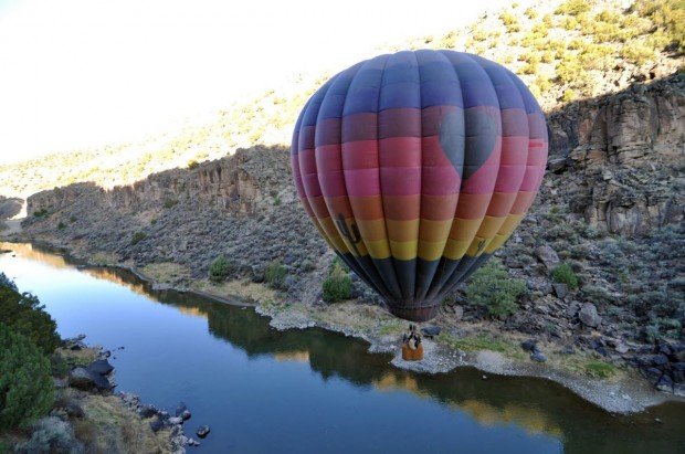 "Hot Air Ballooning at Lake Tahoe"