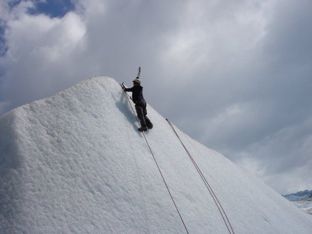 "Ice Climbing Glacier Grey"