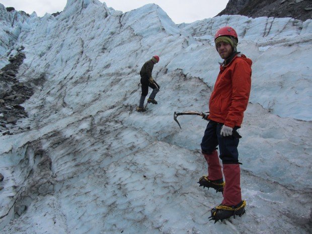 "Ice Climbing Glacier Zapata"