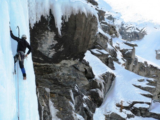 "Ice Climbing at Queenstown"