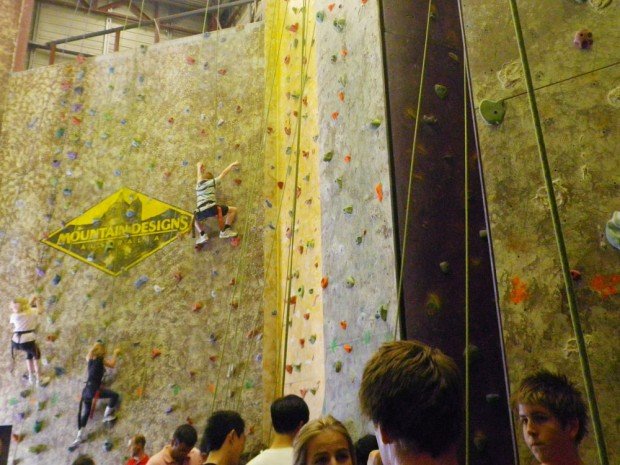 "Indoor Rock Climbing at Vertical Reality"