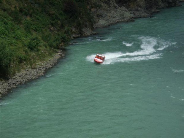 "Jet Boating at Waiau River"