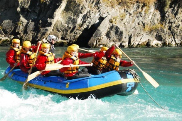 "Kawarau River White Water Rafting"