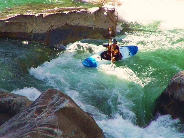 "Kayaking Chelan River"