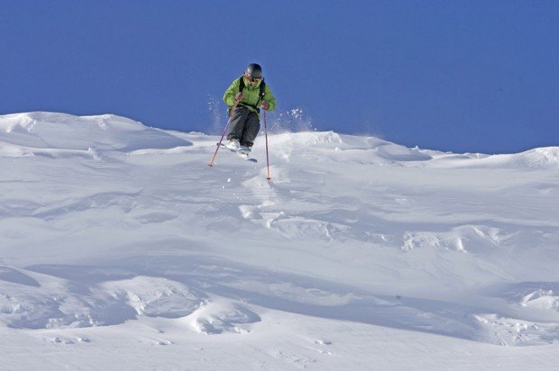 "Kirkwood Mountain Extreme skier"