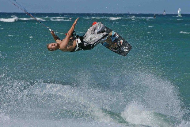 "Kitesurfing Lanes Beach"