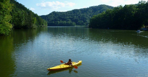 "Lake Earl Kayaking"