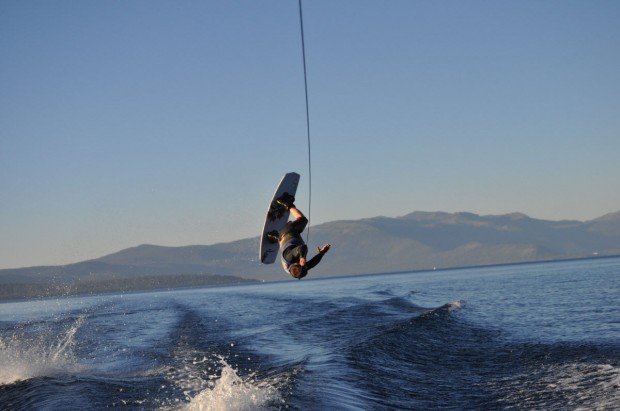 "Lake Tahoe Wakeboarding"