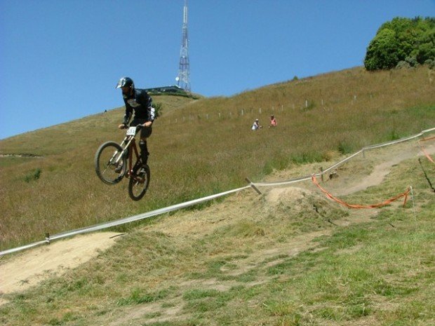 "MTB Downhill at Port Hills"